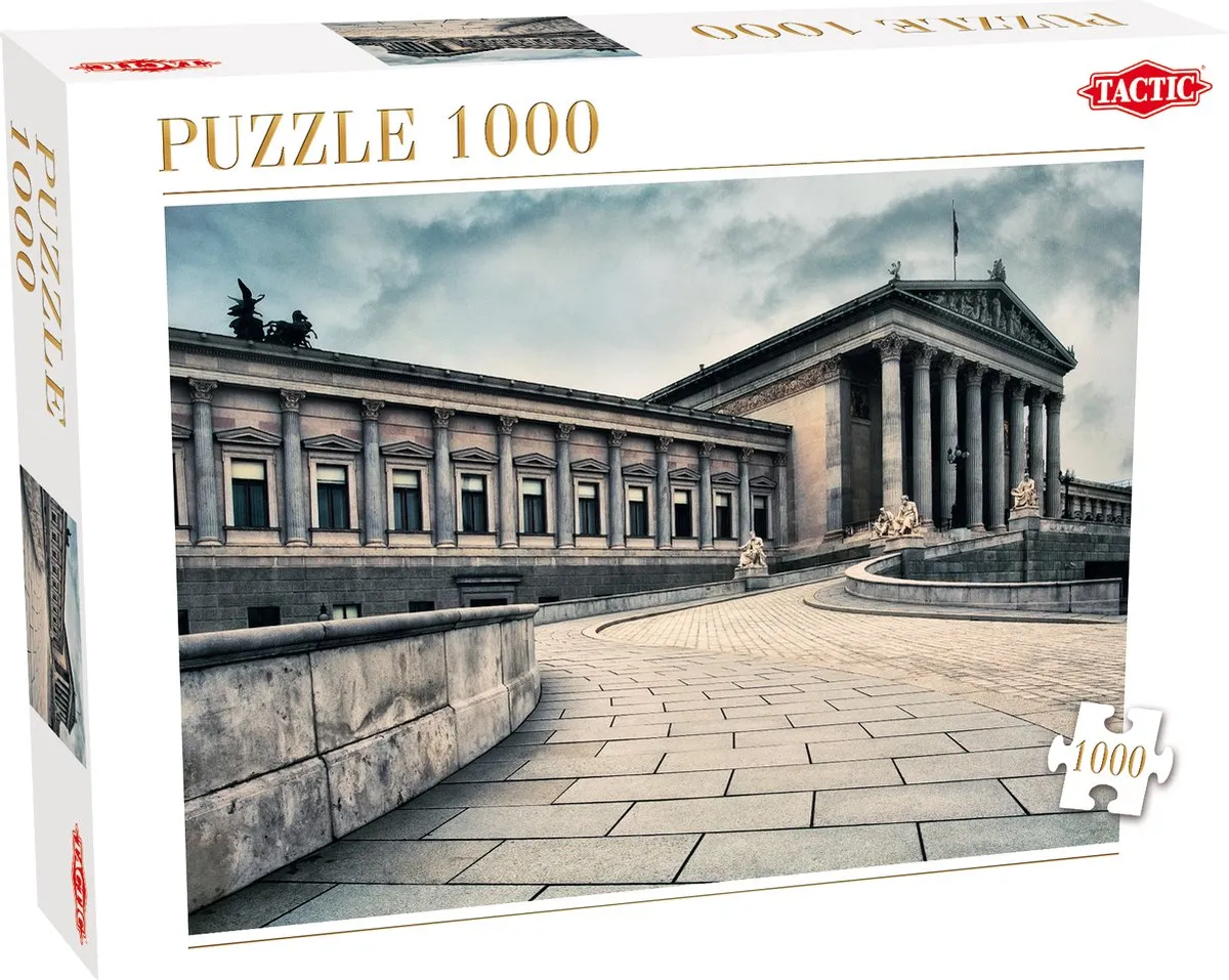 Tactic Vienna Puzzel 1000 Stuks - Beige/Grijs