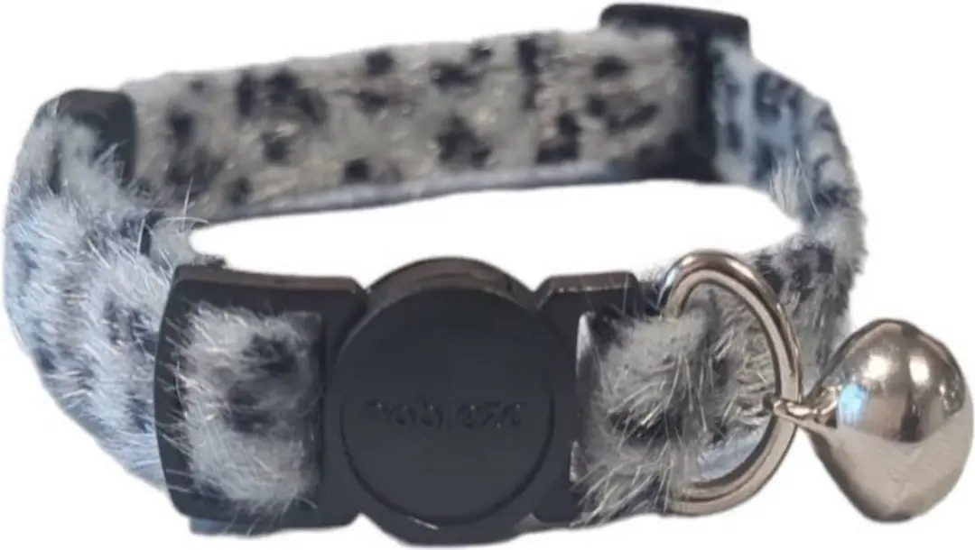 Nobleza Kattenhalsband Luipaardprint - Veiligheidssluiting 20-30cm