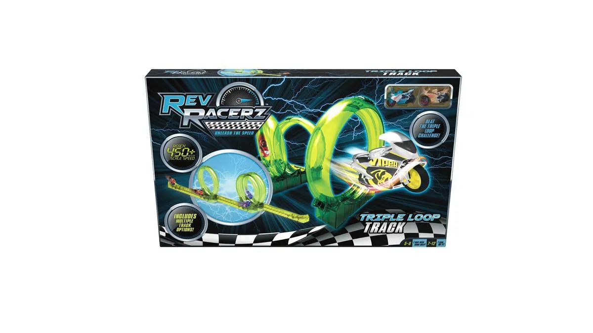 Goliath Rev Racerz Triple Loop Track - Groen
