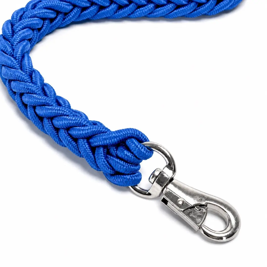 Nobleza Hondenriem - 120cm x 3cm - Blauw