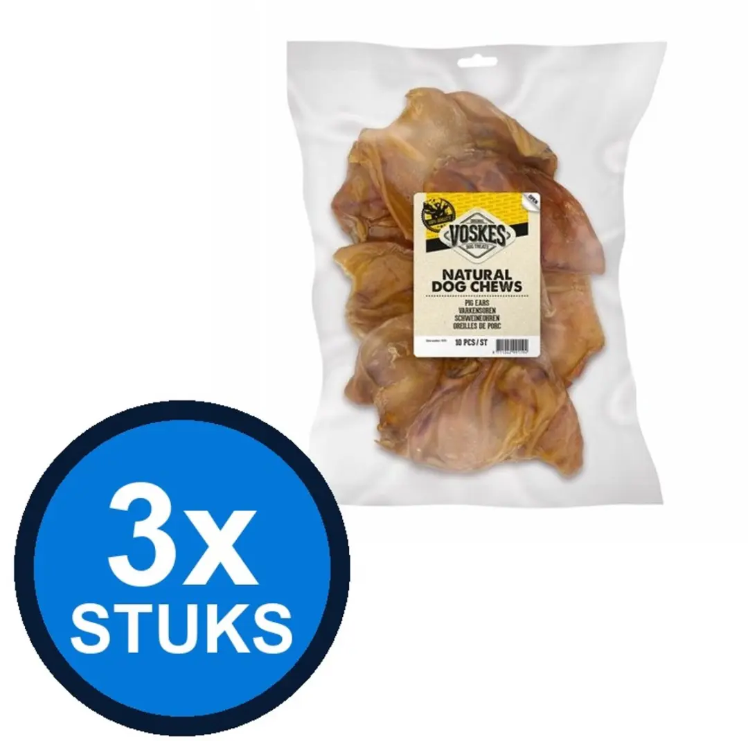 3x Voskes Varkensoren