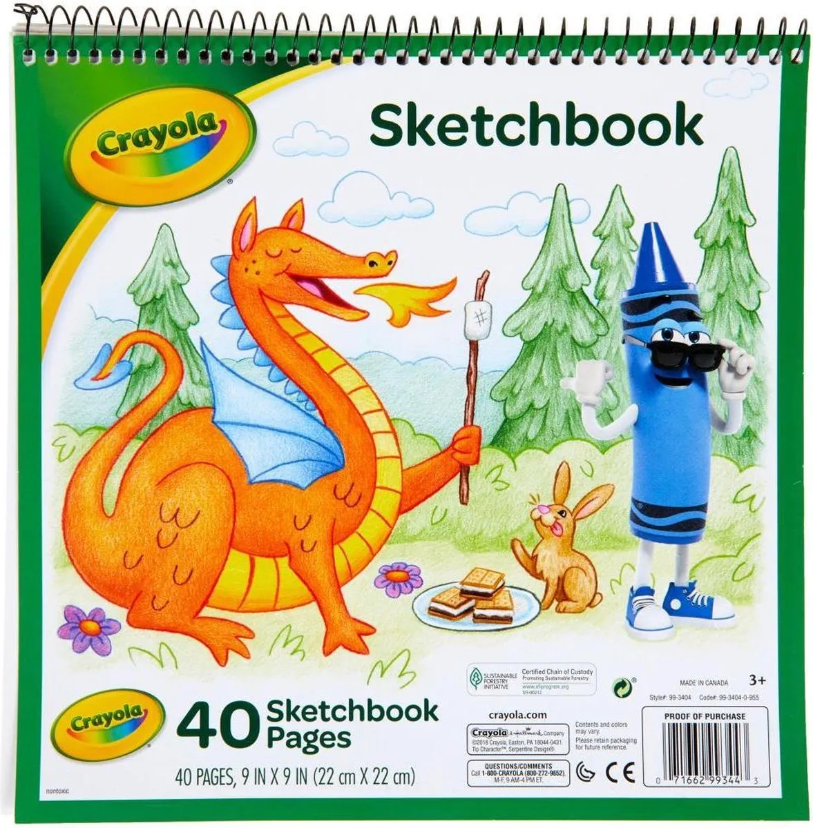 Crayola Schetsboek 23x23cm