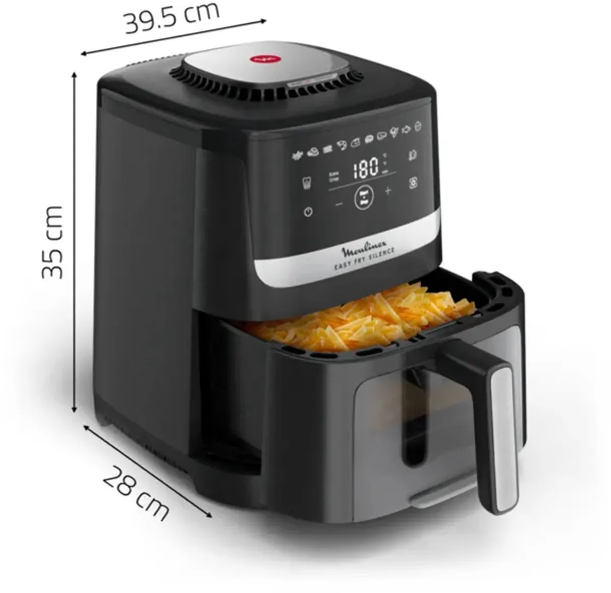 Moulinex Airfryer Easy Fry Silence EZ5568F0 - 1670W