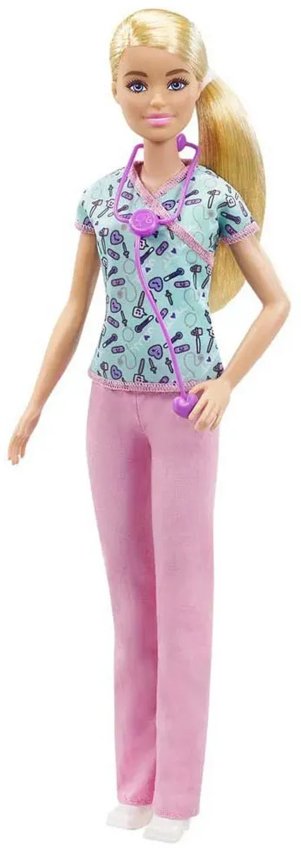 Barbie Careers Verpleegsterpop GTW39