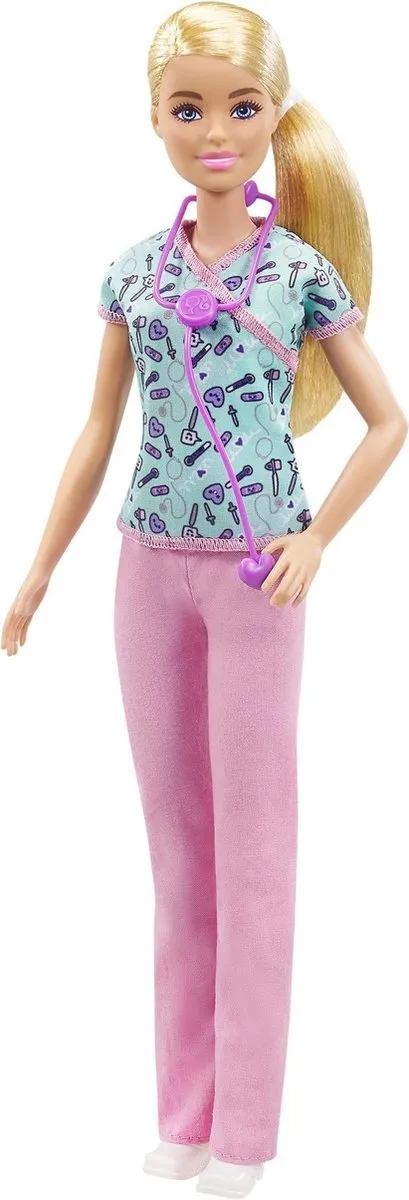 Barbie Careers Verpleegsterpop GTW39