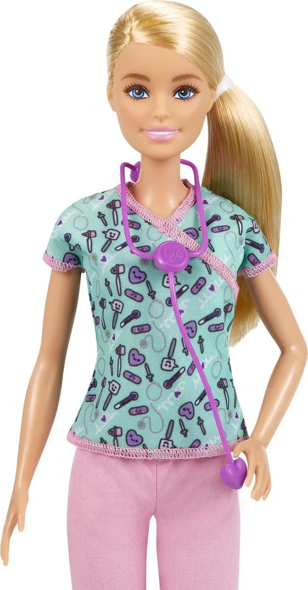 Barbie Careers Verpleegsterpop GTW39