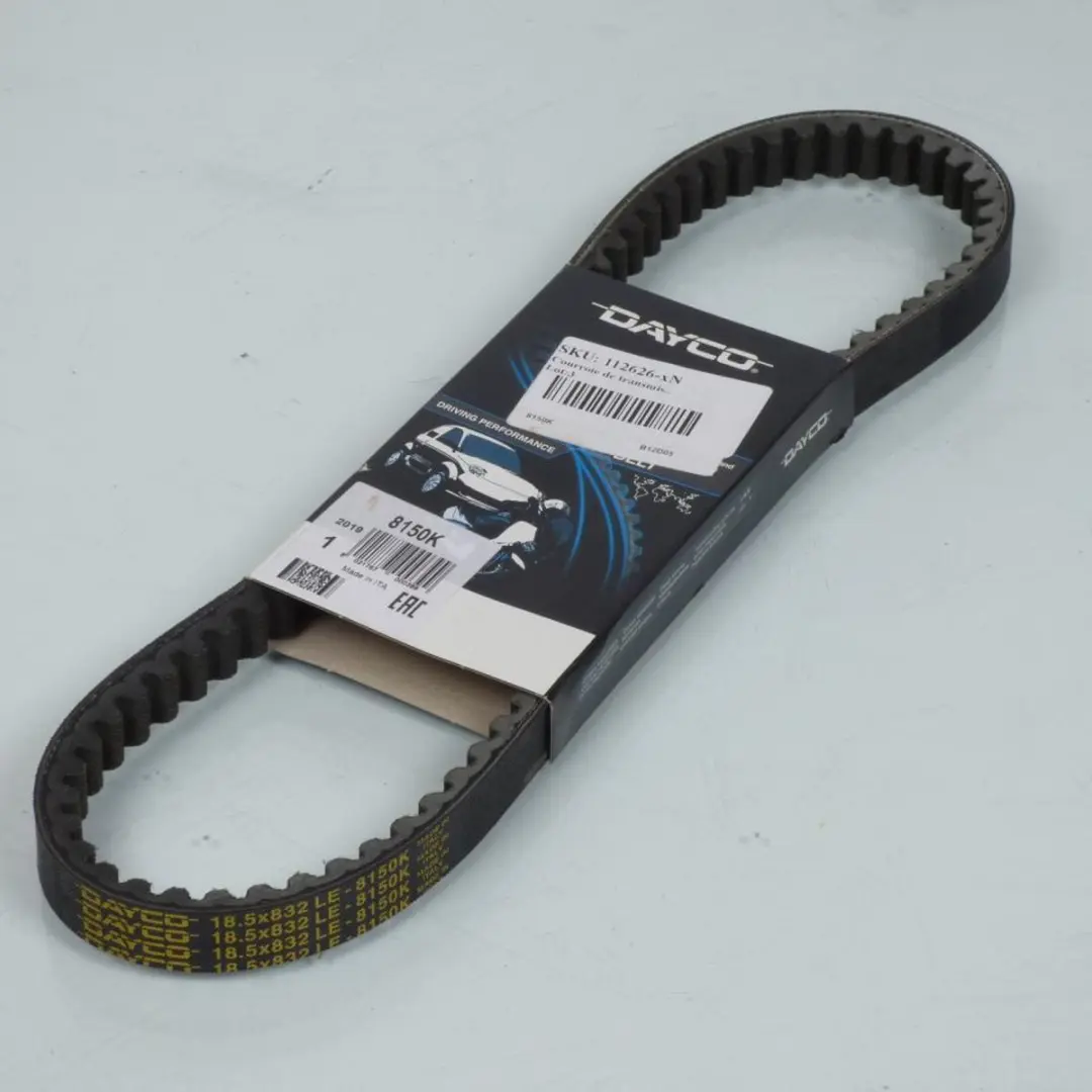 Courroie de transmission Dayco pour Scooter Peugeot 125 Jet Force Compressor 200
