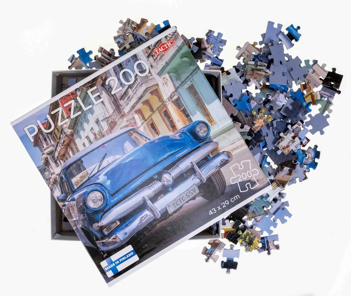 Tactic Vintage Car in Havana Puzzel 200 Stuks