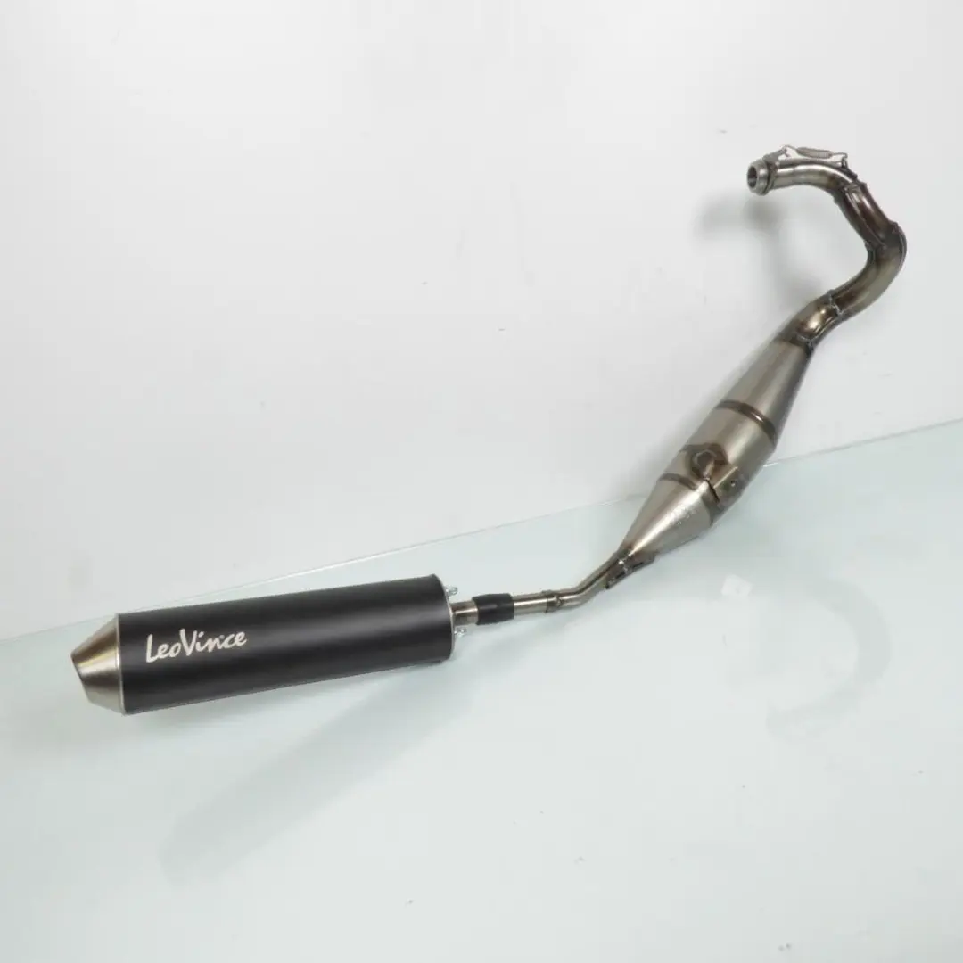 Pot d échappement Leovince pour Moto Derbi 50 Senda DRD 2003 à 2017 3408BN /HM