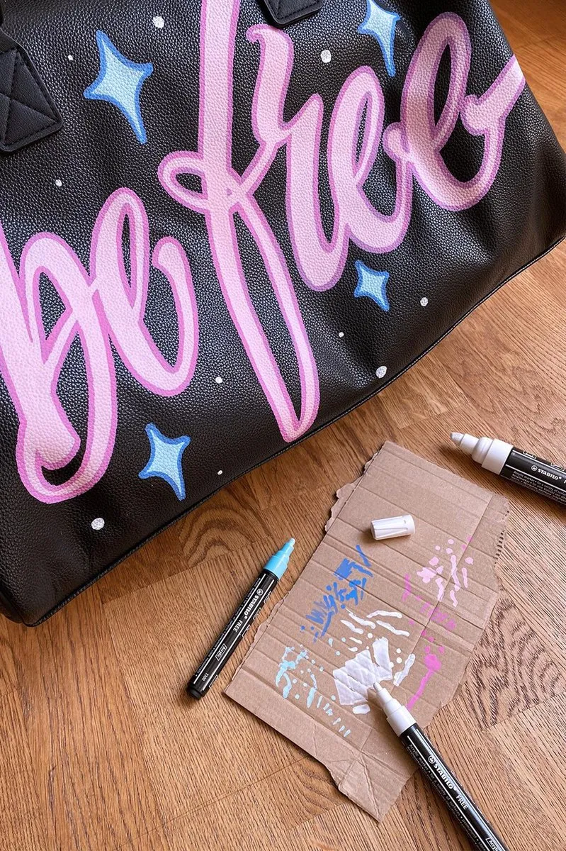 STABILO FREE T300 Acryl Marker - Geel - 5 Stuks
