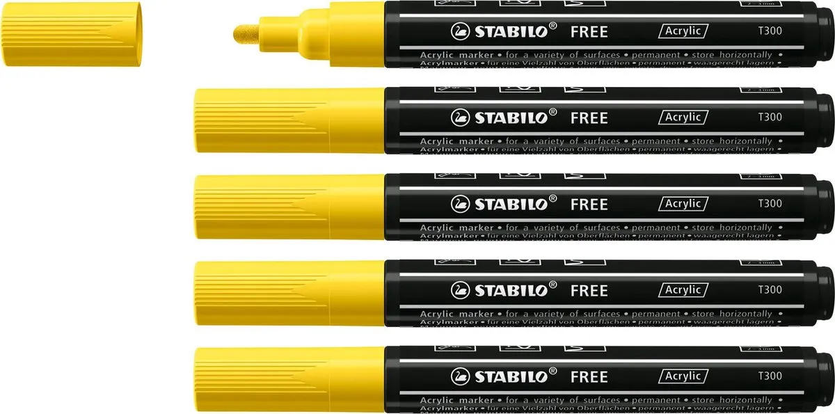STABILO FREE T300 Acryl Marker