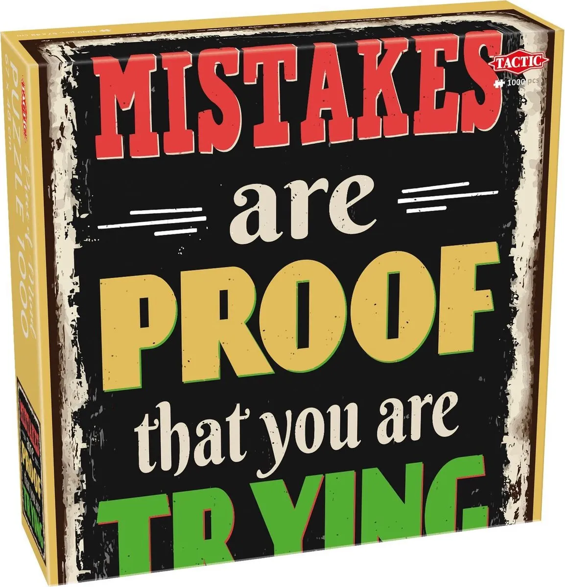 Tactic Mistakes Are Proof of Trying Puzzel 1000 Stuks