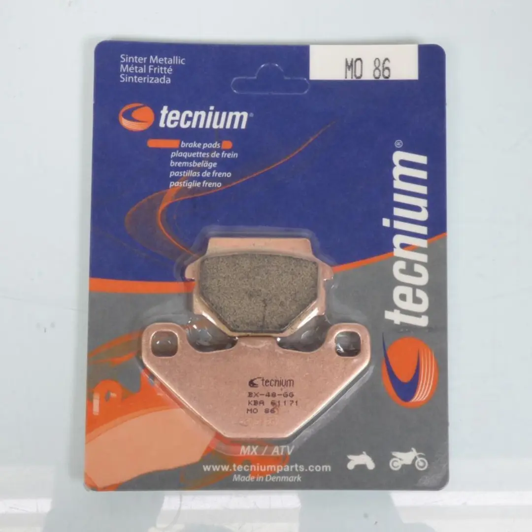 Plaquette de frein Tecnium pour Quad Chinois 270 ATV Neuf
