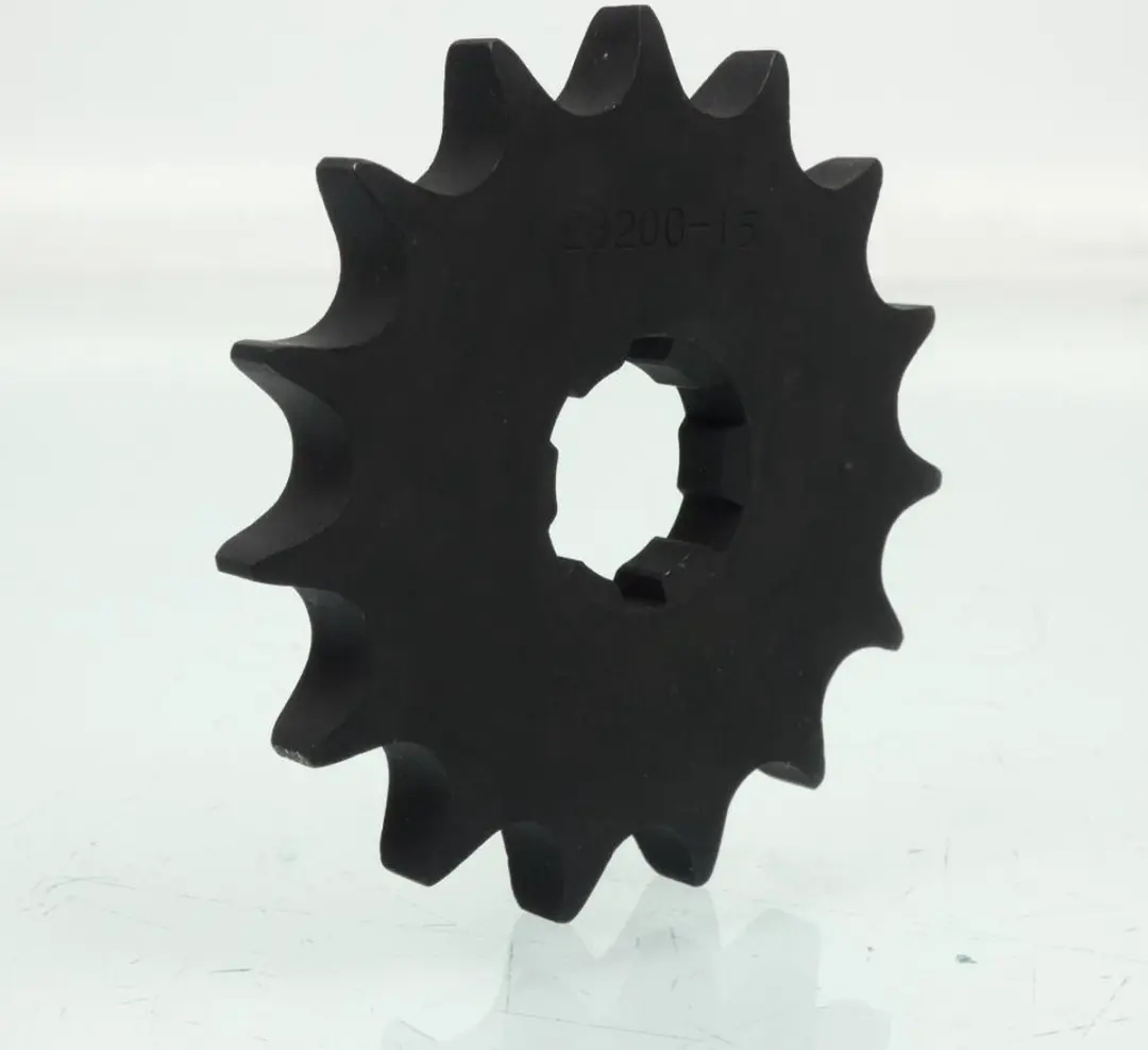 Afam Pignon 15 Tanden P428 voor Suzuki RM80 1996-2000 - Zwart