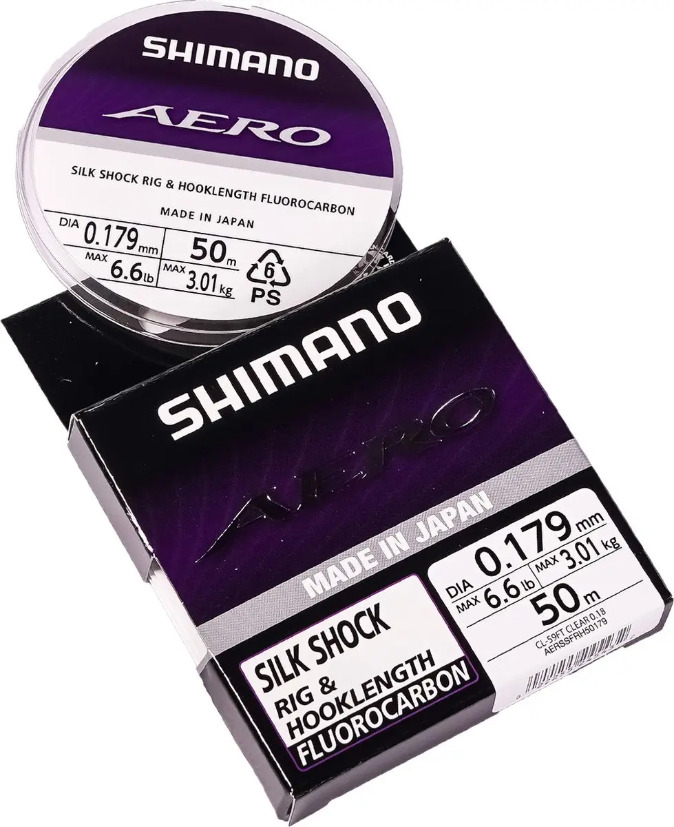 Shimano Aero Silk Shock Fluoro Rig 0.160mm - 50m