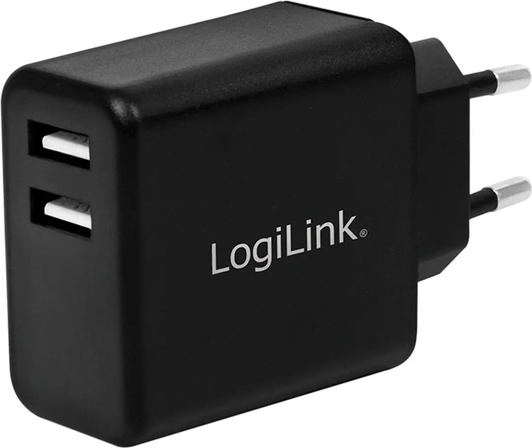 LogiLink PA0210 oplader voor mobiele apparatuur Universeel Zwart AC Binnen