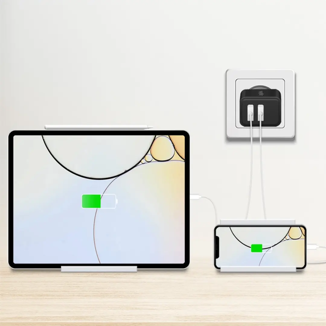 Logilink PA0210 Universele Oplader - 2x USB - Zwart - afbeelding 4 van 4