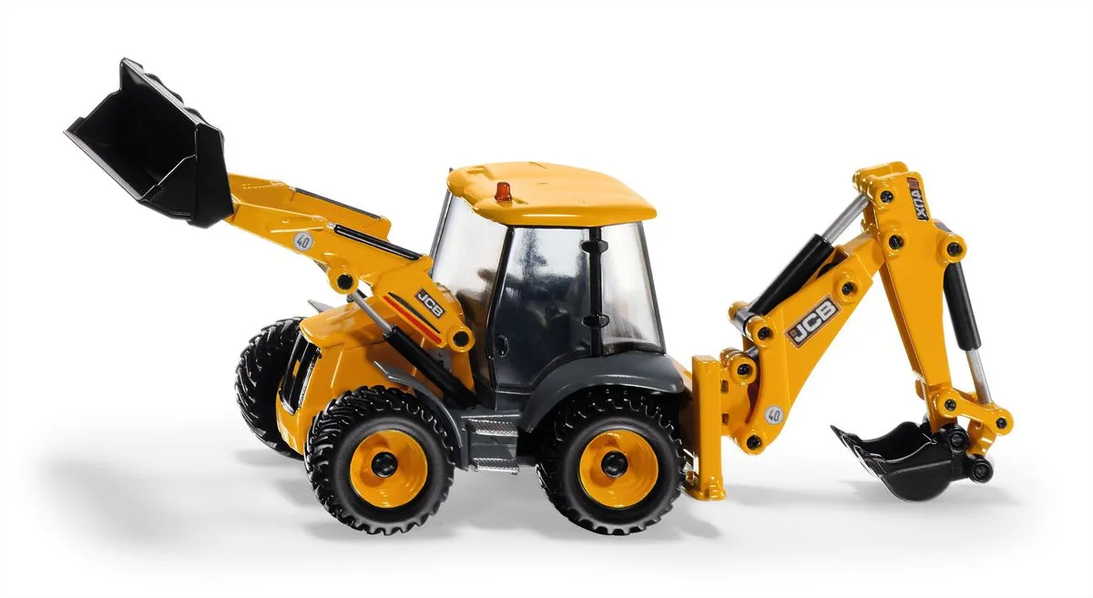 SIKU 3558 JCB 4CX Graaflaadmachine 1:50