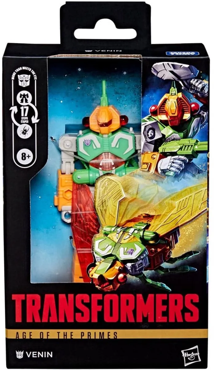 Hasbro Transformers Age of the Primes Venin HASG1030 Action Figuur - 14cm - Multi