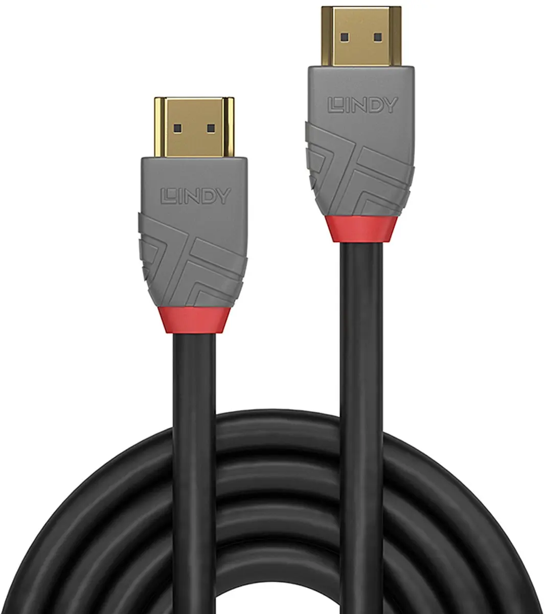 Lindy Anthra Line HDMI Kabel 2m - 4K - Drievoudig Afgeschermd - Transparent