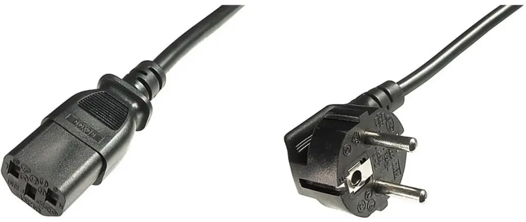 Digitus AK-440100-018-S Schuko naar C13 Netsnoer - 1.8m - Zwart