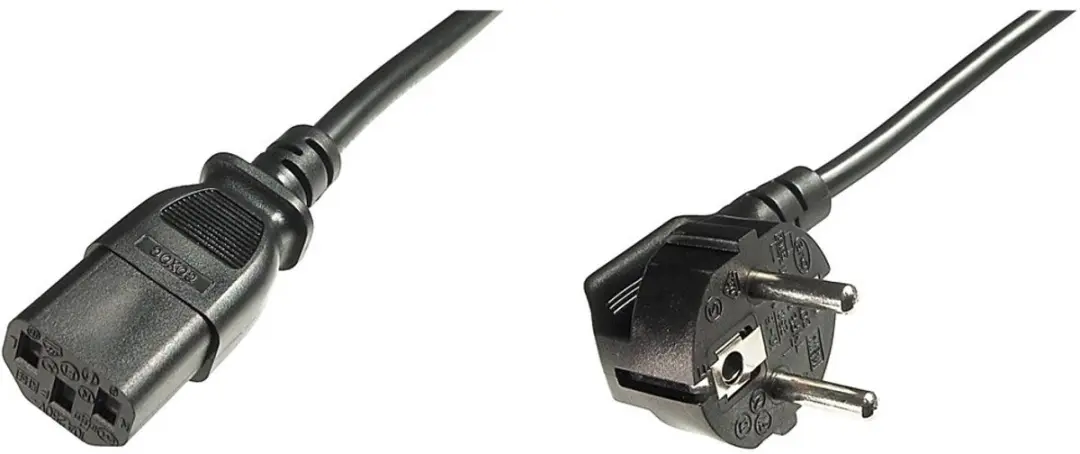 Digitus AK-440100-018-S Schuko naar C13 Netsnoer - 1.8m - Zwart