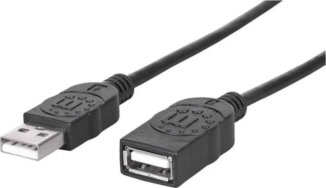 Manhattan USB 2.0 A Male naar A Female Kabel