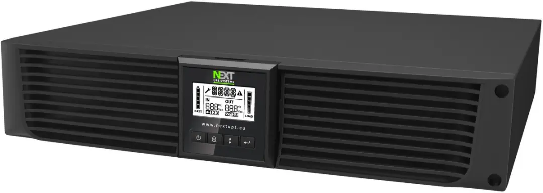 NEXT UPS Mantis II 1000 RT2U 44236 UPS - 900W - Zwart - afbeelding 2 van 6