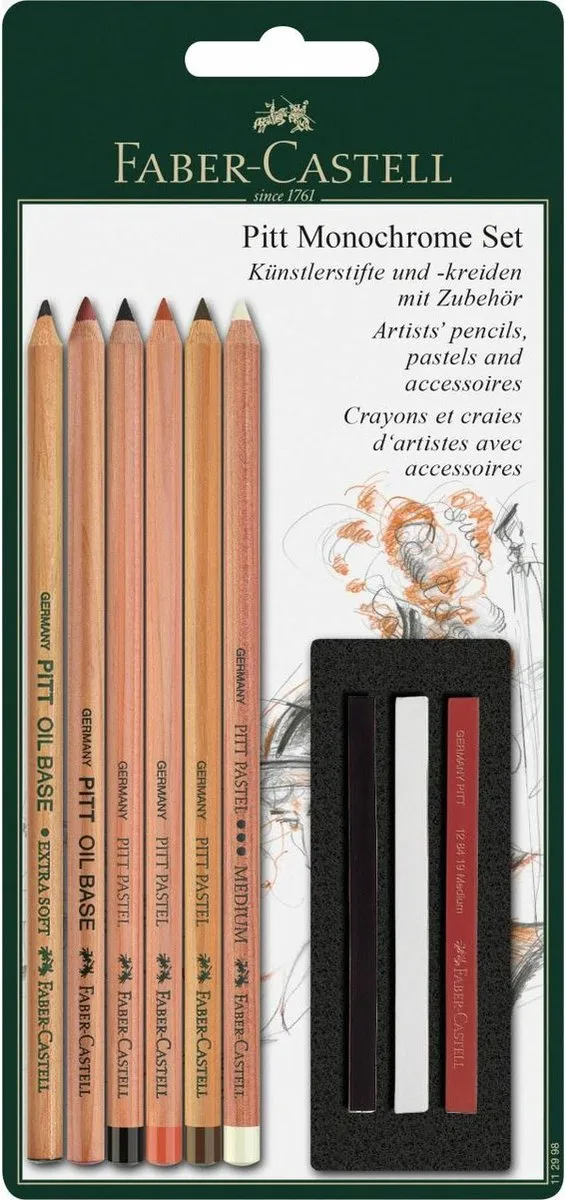 Faber-Castell Pitt Monochrome Set
