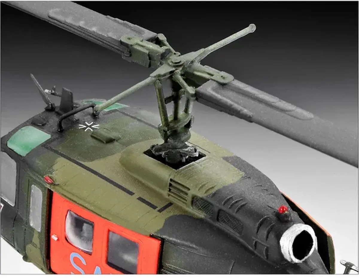 Revell 04444 Bell UH-1D SAR Modelbouwpakket 1:72 - Militaire voertuigen - 115 Onderdelen