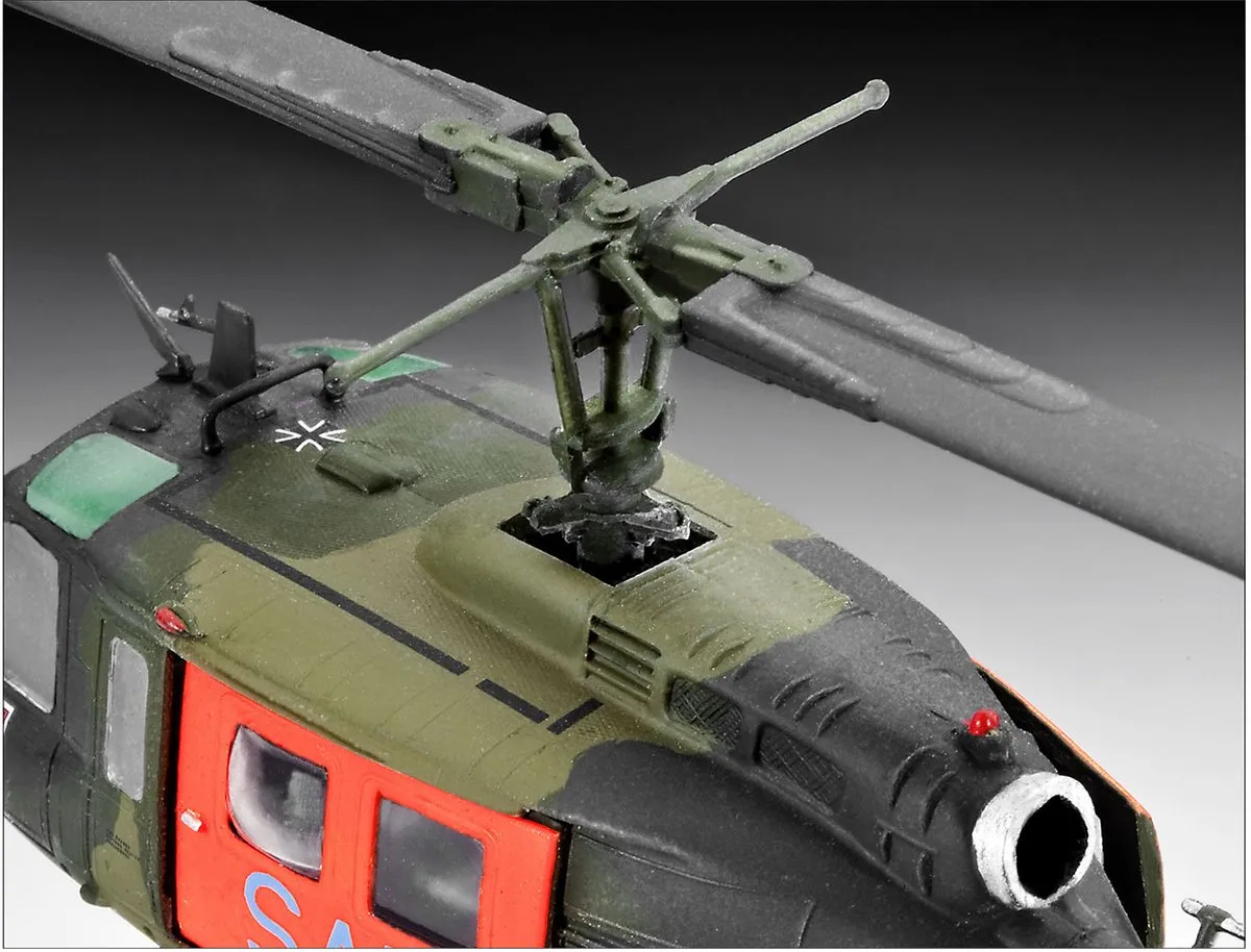 Revell 04444 Bell UH-1D SAR Modelbouwpakket 1:72 - Militaire voertuigen - 115 Onderdelen