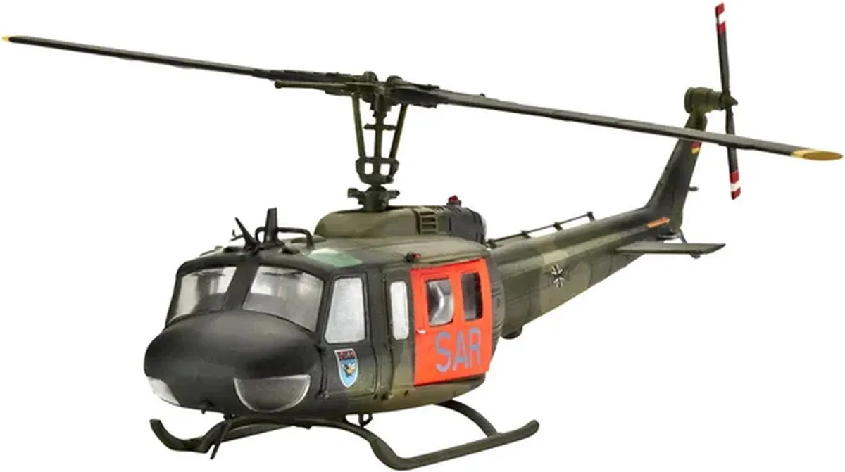 Revell 04444 Bell UH-1D SAR Modelbouwpakket 1:72 - Militaire voertuigen - 115 Onderdelen