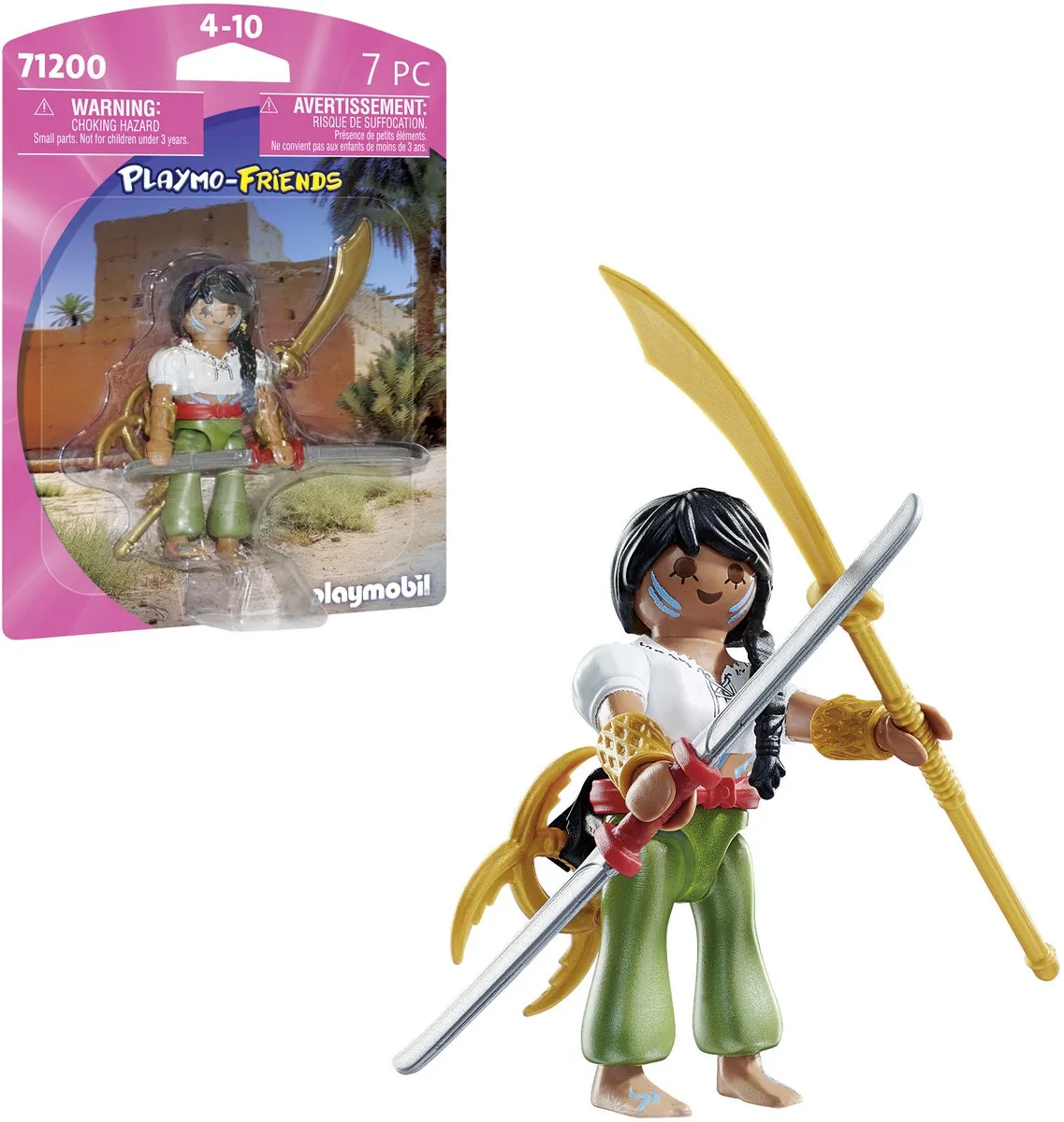 Playmobil Playmo-Friends Vechter 71200 - Multicolor