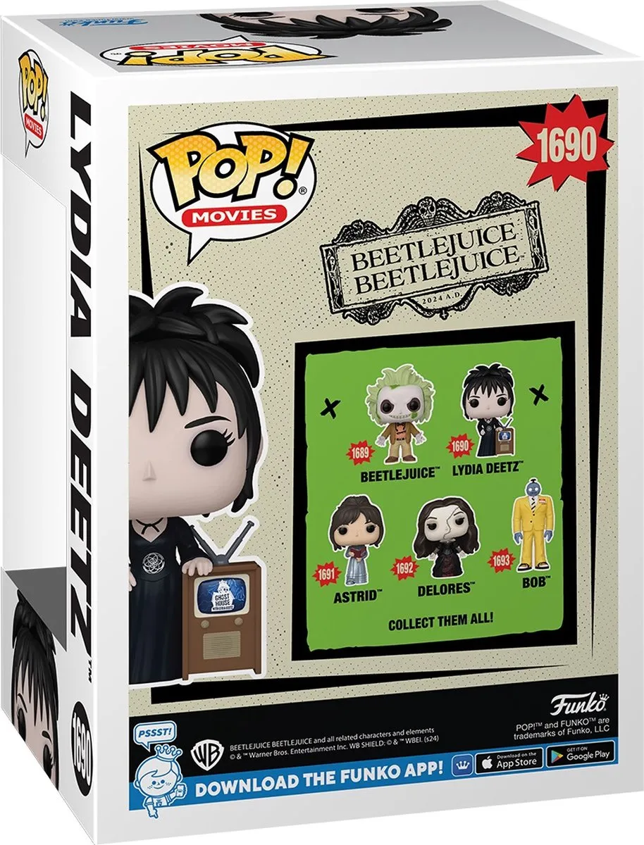 Funko Beetlejuice Lydia Deetz Pop! 1690 - Multicolor
