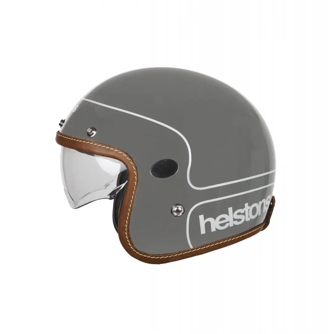 Helstons Corporate Carbon Fiber Grijs Jethelm