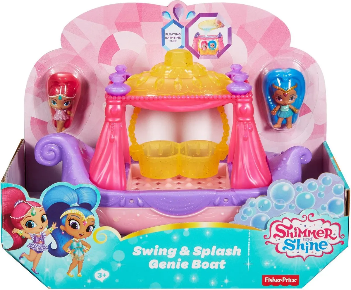 Fisher Price S&S Swing & Splash Genie Boat DTK86