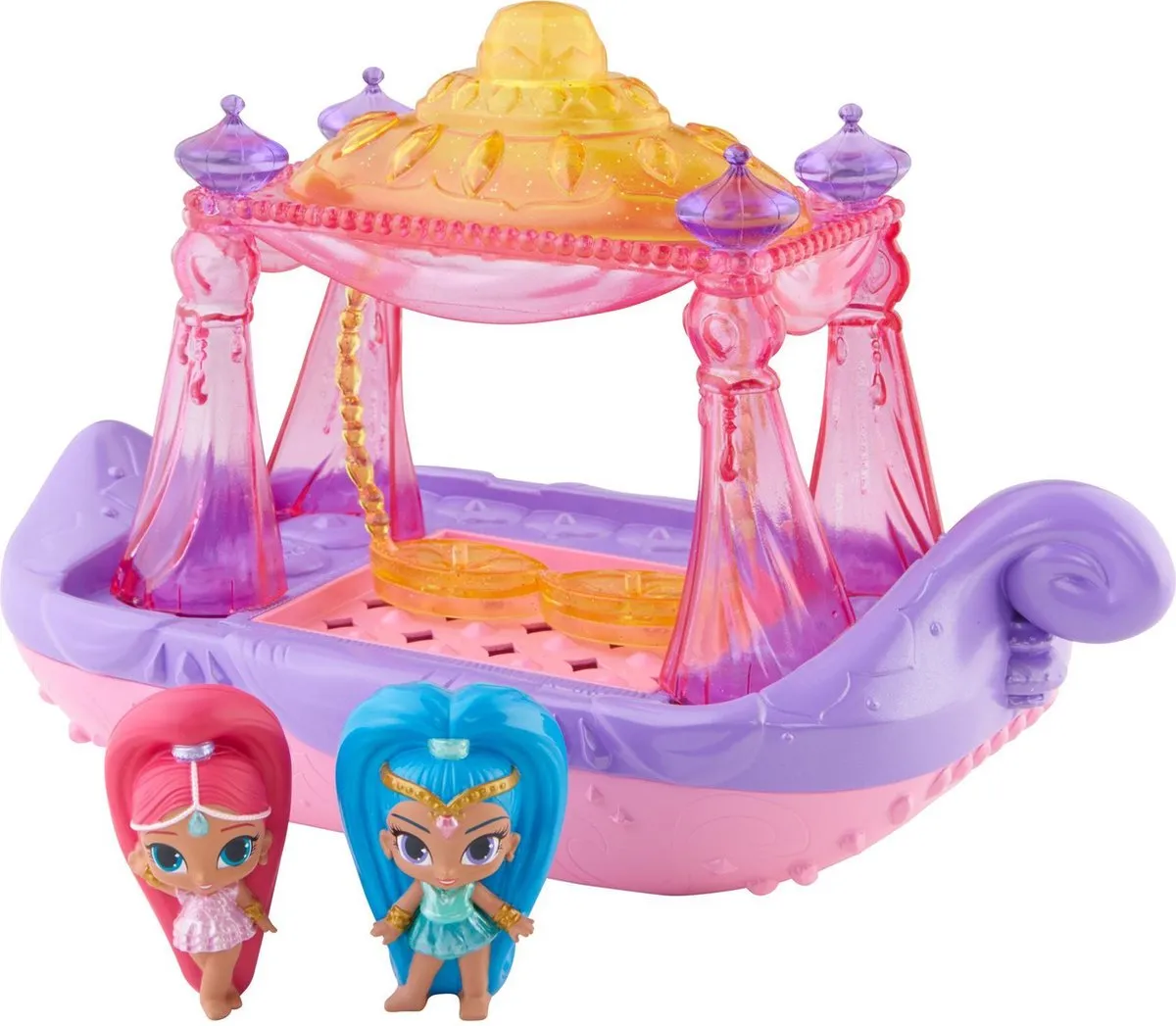 Fisher Price S&S Swing & Splash Genie Boat DTK86 - Multi Color