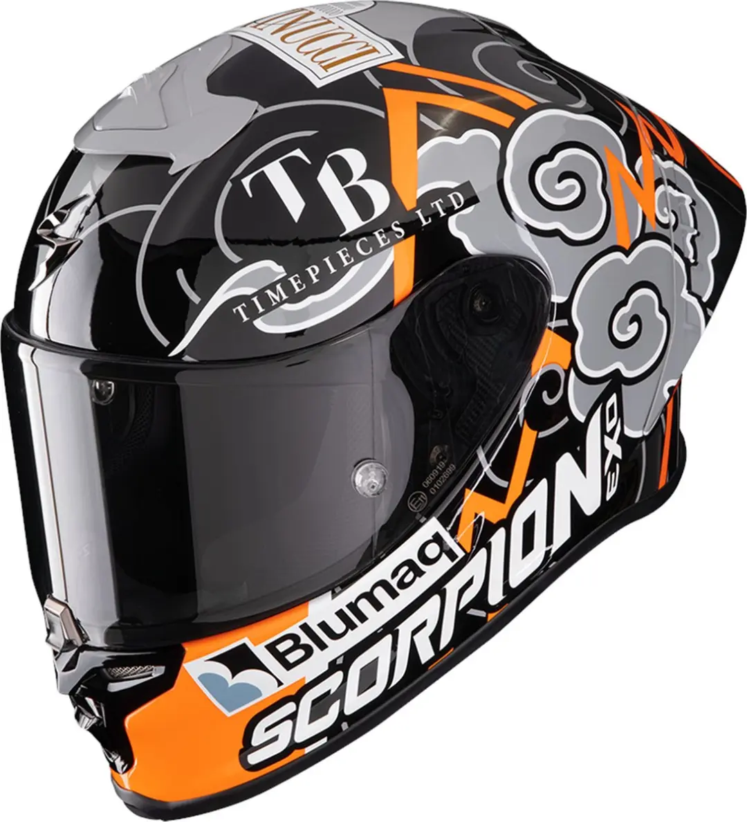 Scorpion EXO-R1 Evo Air Racing #1 Replica Helm