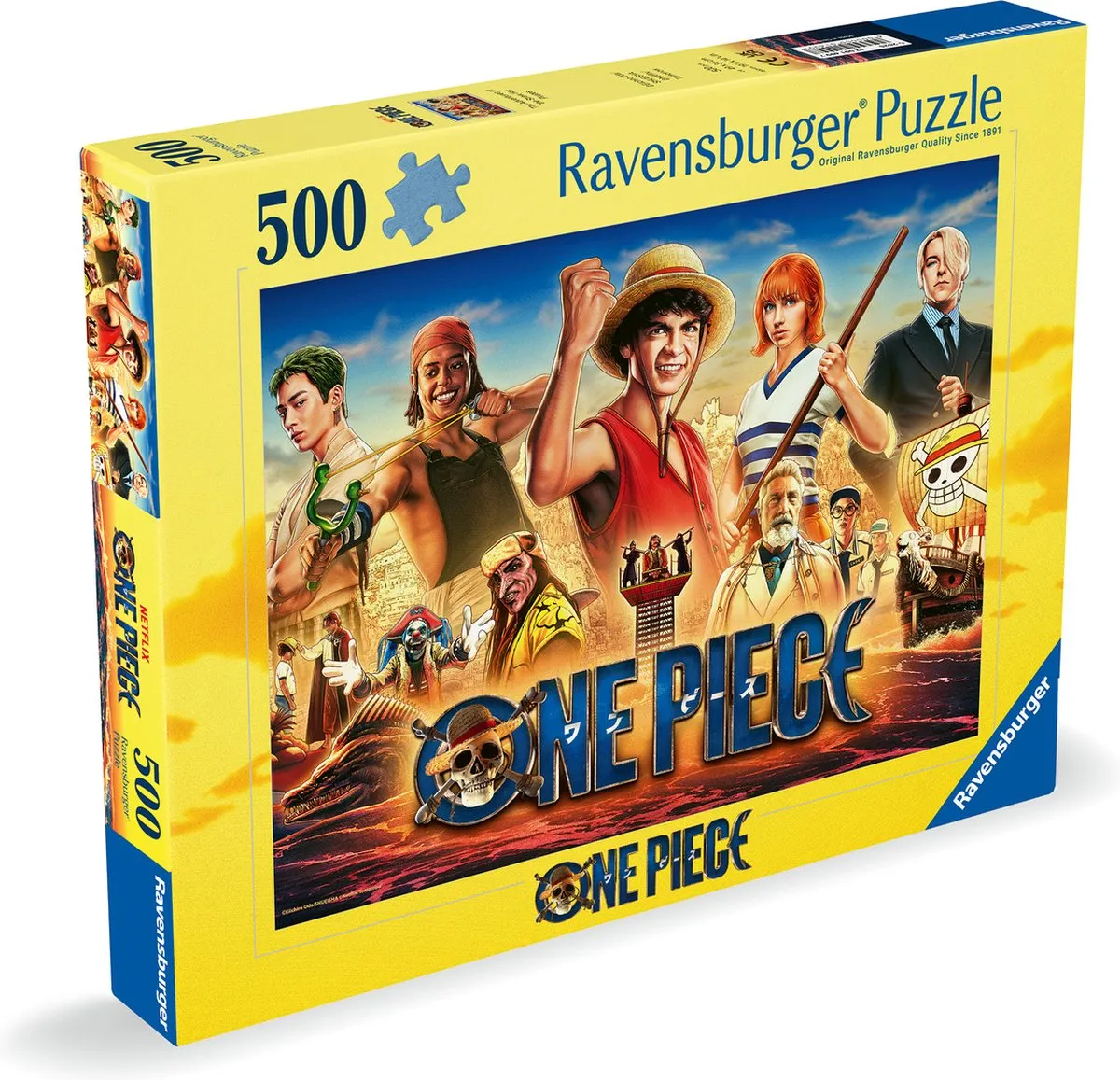 Ravensburger One Piece Live Action Legpuzzel 500 Stuks