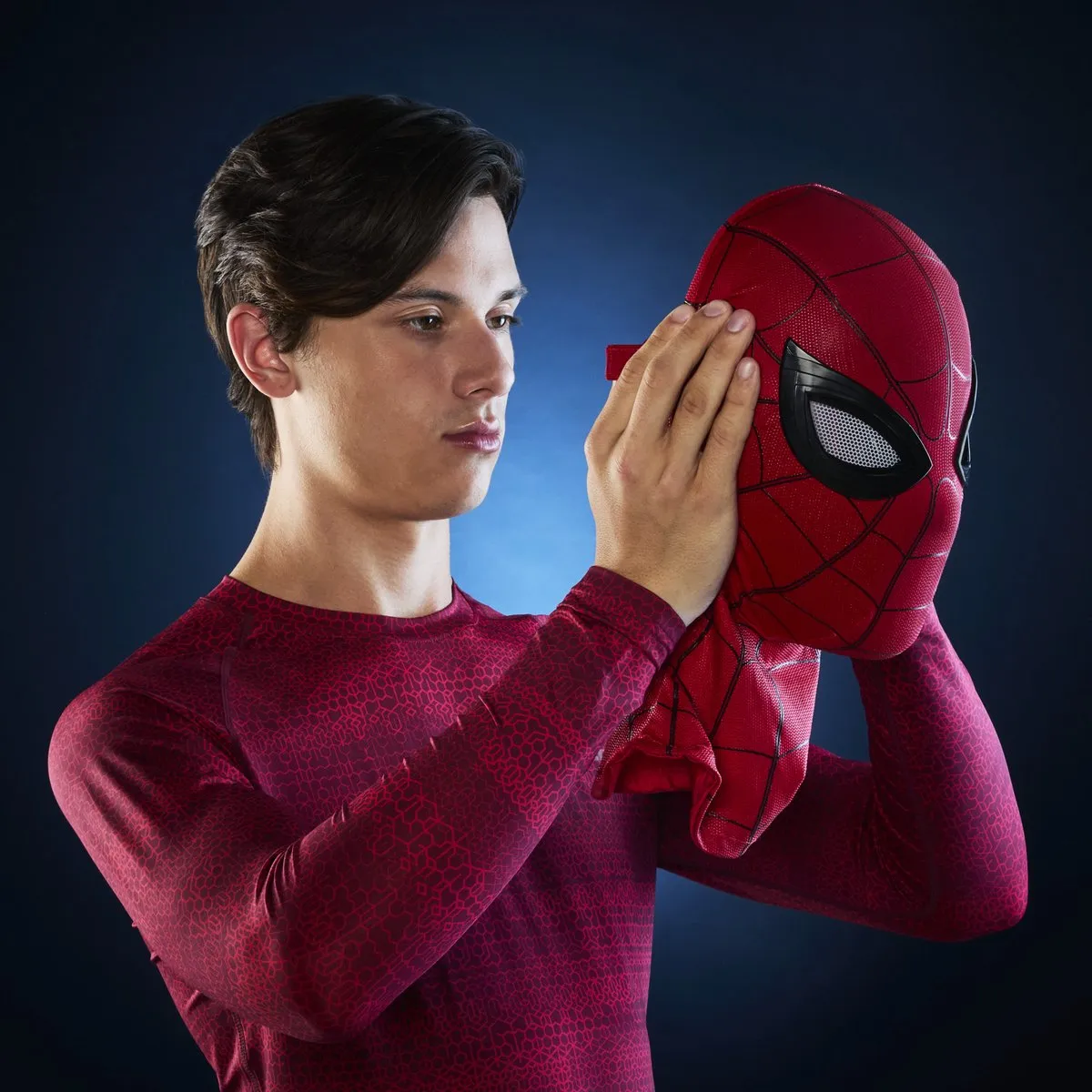 Hasbro Spider-Man: Homecoming Electronic Expressive Mask Spider-Man Action Figuur