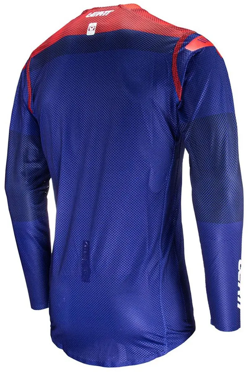 Leatt Moto 5.5 UltraWeld V24 Motocross Jersey - XL - Royal Rood/Donkerblauw - afbeelding 6 van 6