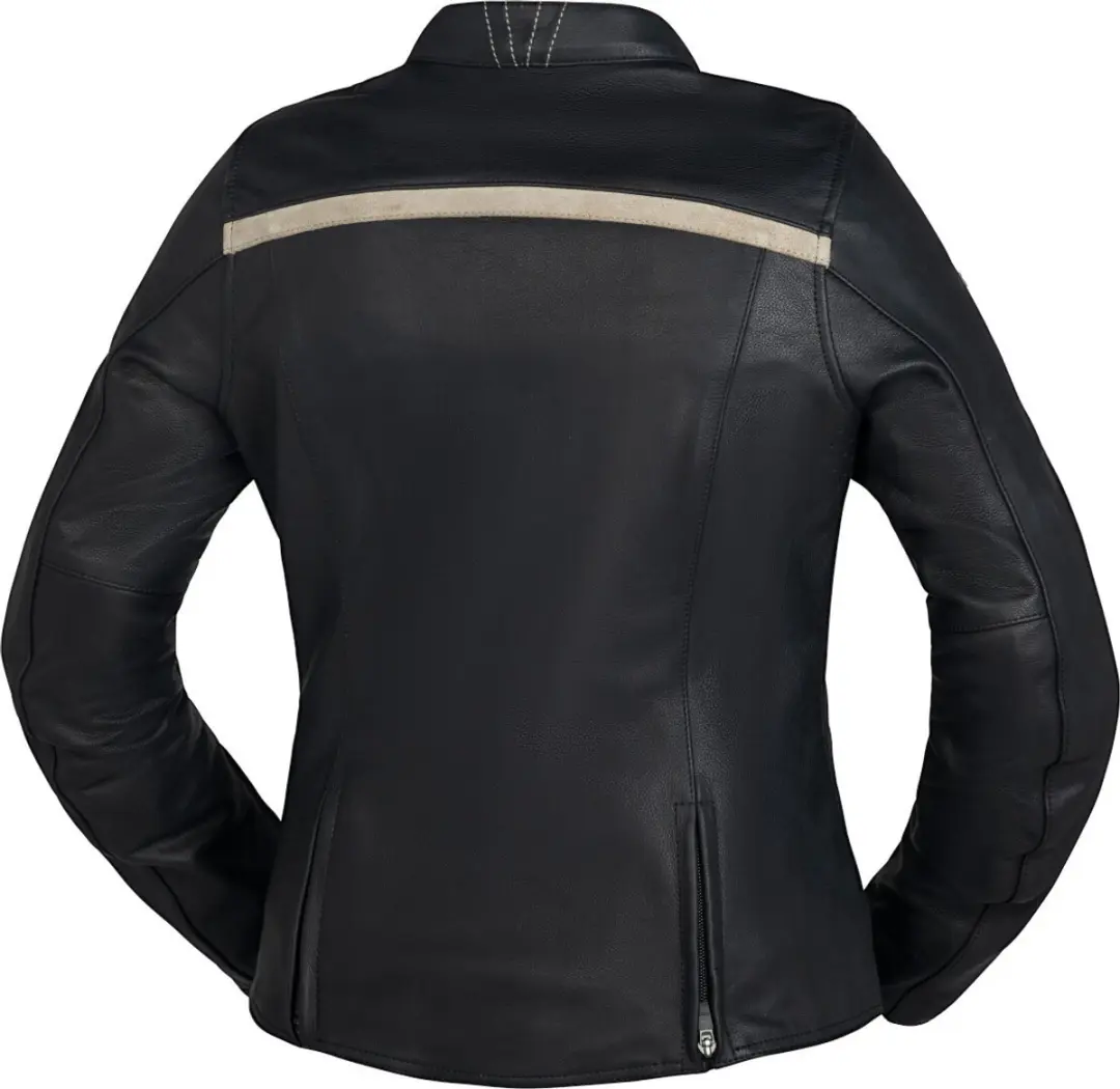 iXS Stripe Dames Motorjas - Beige/Zwart - afbeelding 2 van 6