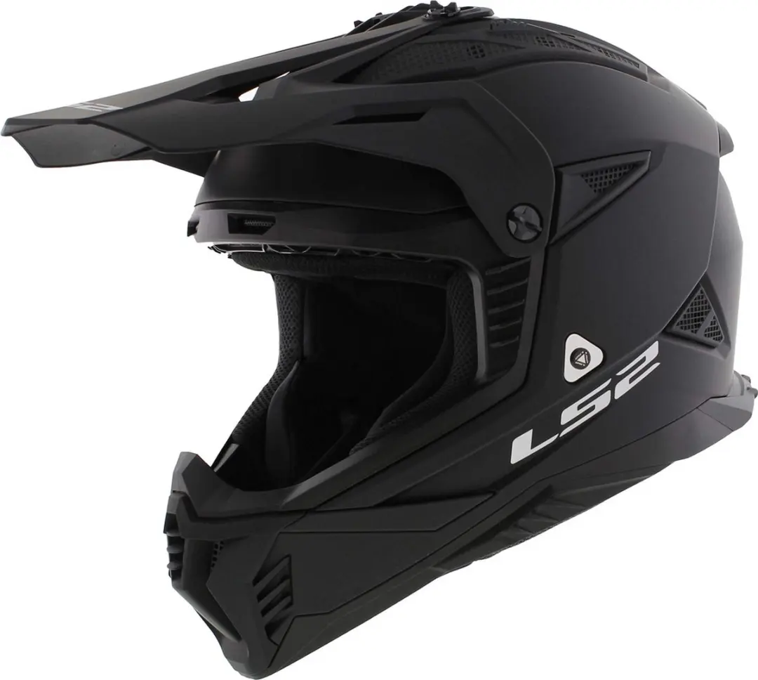 LS2 Helm Fast II Solid MX708 mat zwart maat XS
