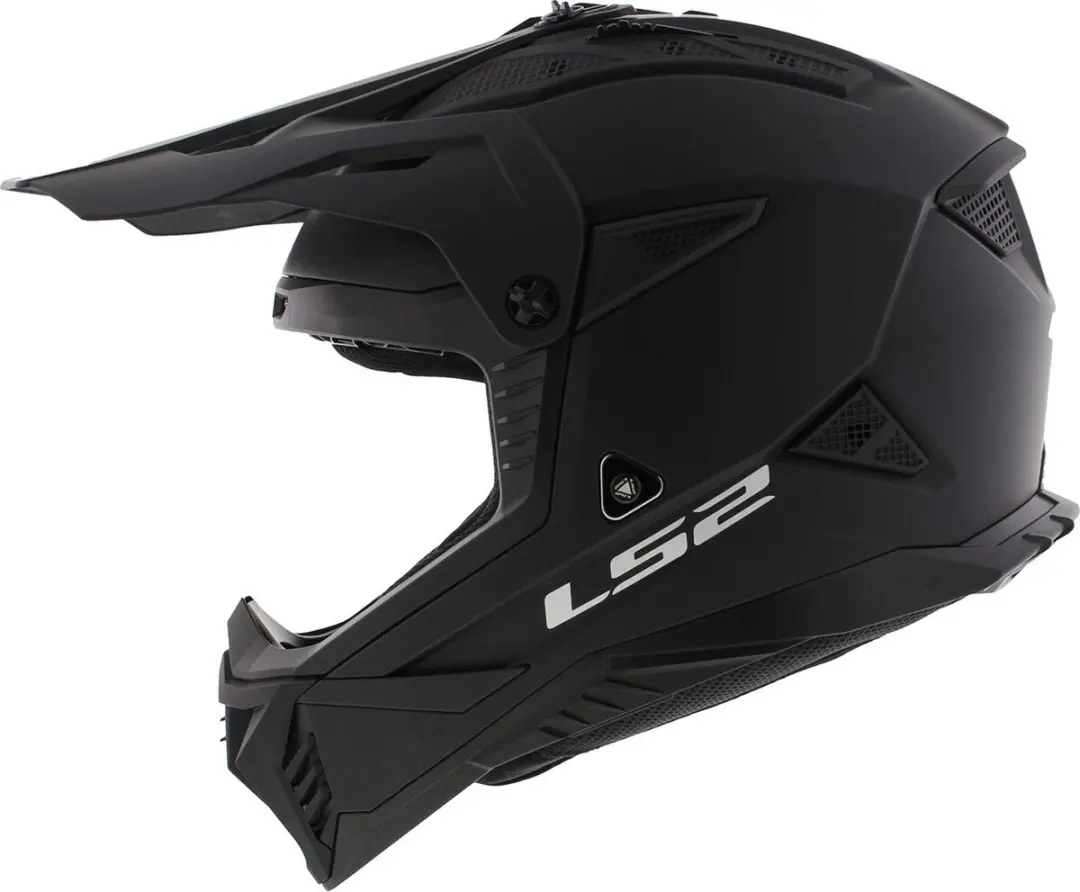 LS2 Fast II Solid MX708 Helm - Mat zwart XS