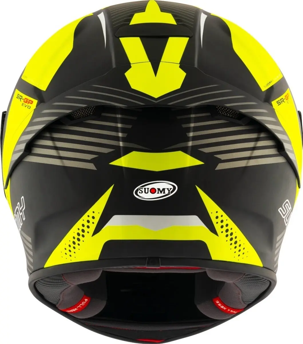 Suomy SR-GP Evo Airspeed Integraalhelm - L - Geel/Wit