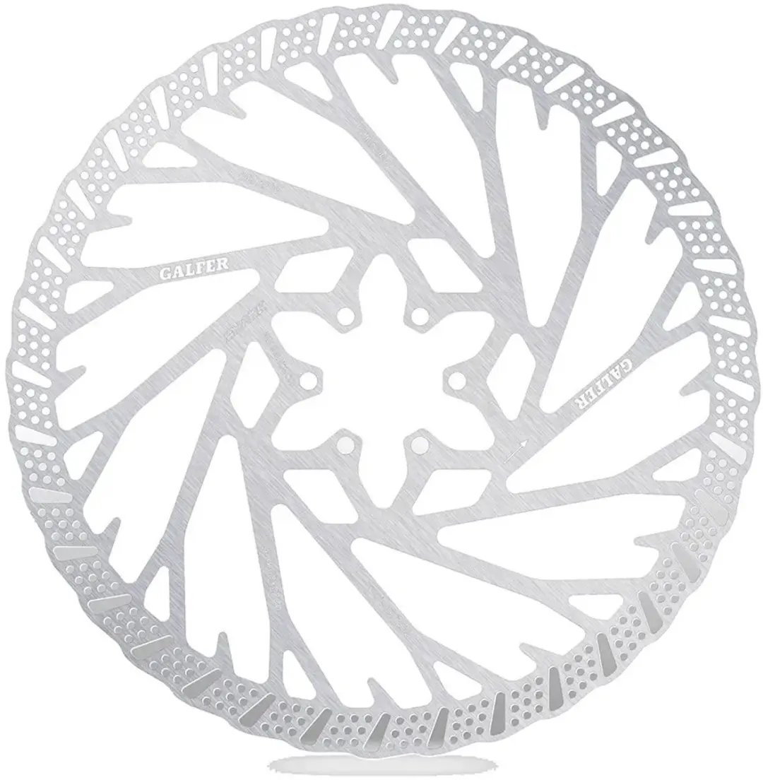 Galfer Shark 2 Wave Remschijf 223mm - Zilver