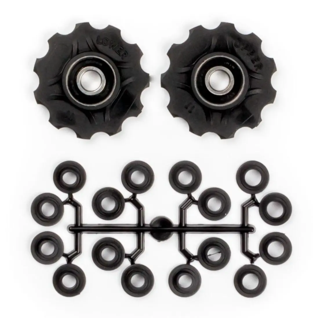 Elvedes Derailleurwieltjes 11T 7-11 Speed - 2 Stuks - Zwart