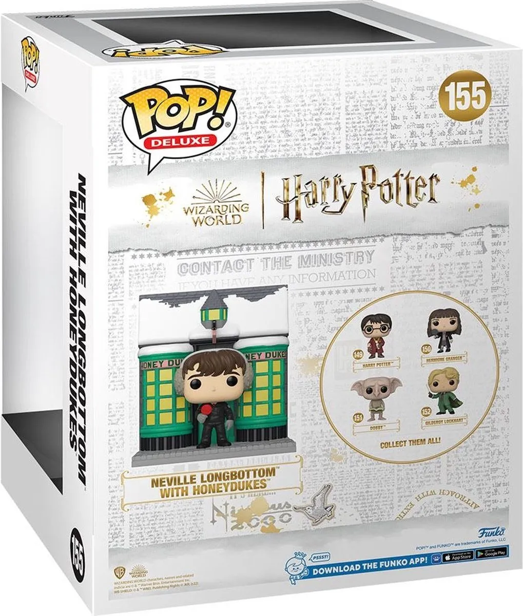 Funko Harry Potter POP! Deluxe Neville Hogsmeade - 9cm - Multicolor