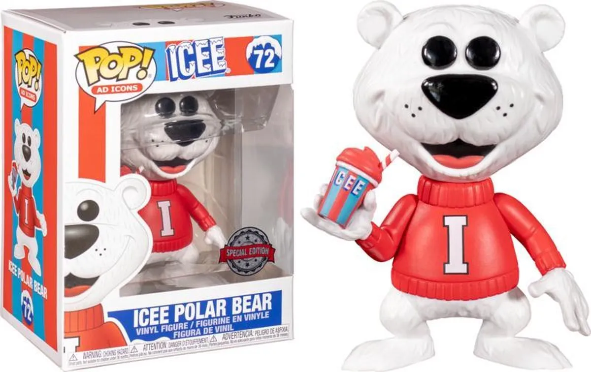 Funko Pop! Ad Icons Icee Polar Bear #72