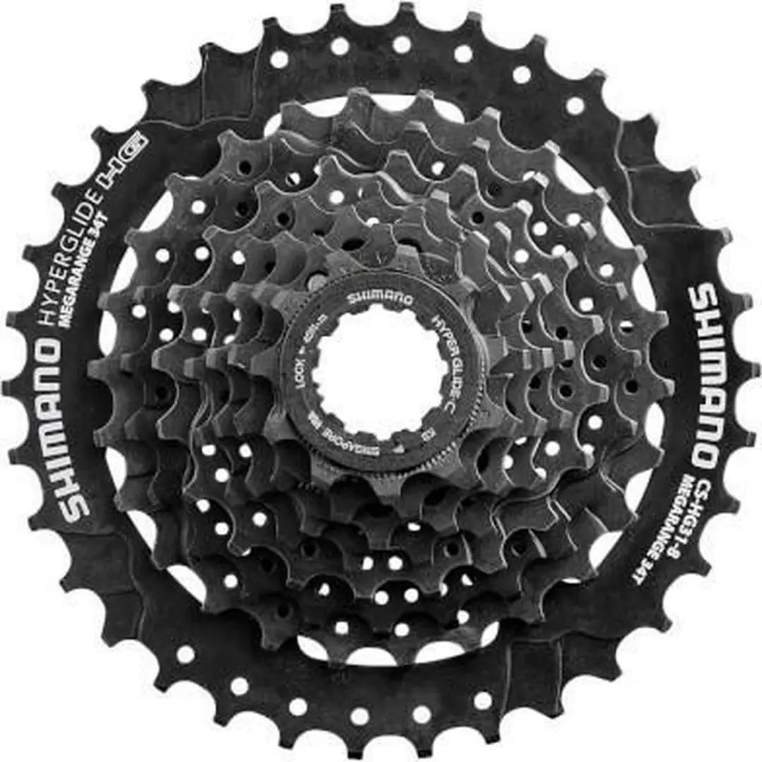 Shimano HG31 8-Speed Cassette 11-30T - Zwart